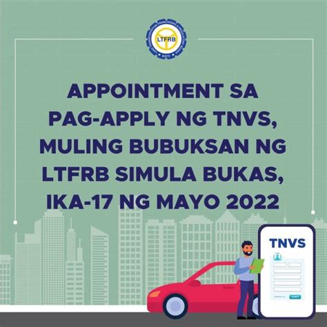 LTFRB to open over 10,000 slots for TNVS in NCR starting Apr. 17.